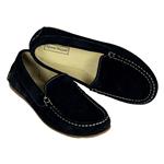 Mocassino in pelle scamosciata style 571 - Nonna Magali