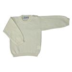 Pullover/Girocollo cashmere con bottoni laterali SX - Nonna Magali
