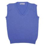 Gilet lana merinos con scollo a V - Magia di Nonna
