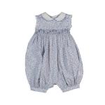 LES ENFANTS DE GISELE-Pagliaccettocon colletto e punto smock